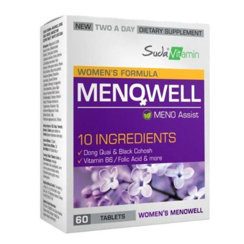Suda Vitamin Womens Formula Menowell 60 Tablet - 1