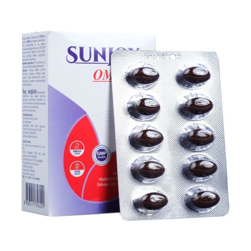 Sunjoy Omega Max Takviye Edici Gıda 30 Kapsül - 2