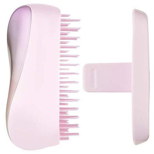 Tangle Teezer Compact Styler Matte Ombre Chrome Saç Fırçası - Düz ve Kıvırcık Saçlar İçin Çanta Boy Tarak - 3