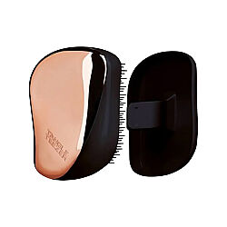 Tangle Teezer Compact Styler Rose Gold Black Saç Fırçası -Kıvırcık ve Düz Saçlar için Seyahat Boy Tarak - 5
