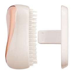 Tangle Teezer Compact Styler Rose Gold Ivory Kapaklı Saç Fırçası - Düz Kıvırcık Saçlar için Seyahat Boy Tarak - 3