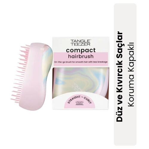Tangle Teezer Compact StylerIce Cream Swirl Saç Fırçası - Tangle Teezer (1)