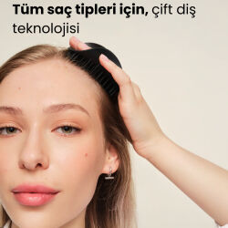 Tangle Teezer Exfoliating Massaging Scalp Shampoo Brush Black - 4