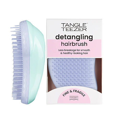 Tangle Teezer Original Fine Fragile İnce Telli ve Yıpranmış Saçlar İçin Mint-Lilac Saç Fırçası-Tarak - Tangle Teezer