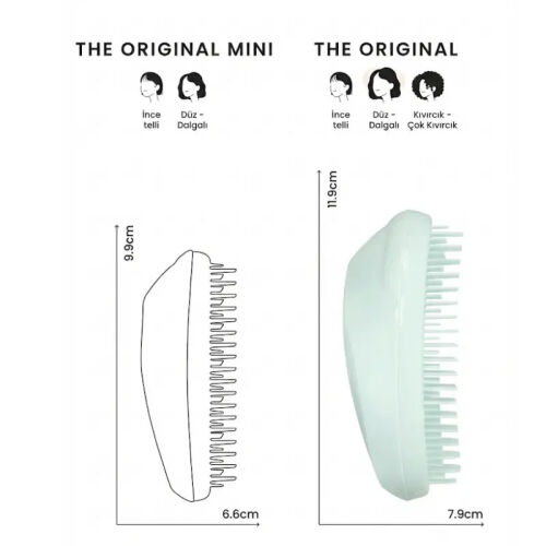 Tangle Teezer Original - Ice Blue - 3