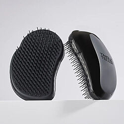Tangle Teezer Original Panther Black Düz-Kıvırcık Saçlar için Saç Fırçası-Tarak - 4
