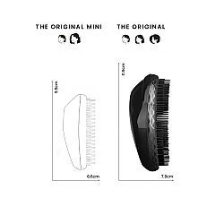 Tangle Teezer Original Panther Black Düz-Kıvırcık Saçlar için Saç Fırçası-Tarak - 5
