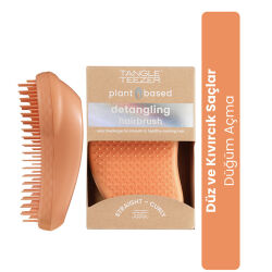 Tangle Teezer Original Plant Brush Orange Düz ve Dalgalı Saçlar için Saç Fırçası-Tarak - 2