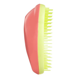 Tangle Teezer Original Salmon Pink Yellow Düz ve Kıvırcık Saçlar için Saç Fırçası-Tarak - 1