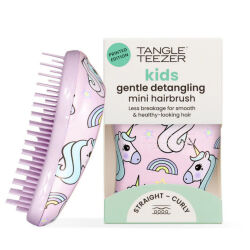 Tangle Teezer Small Original Childrens Unicorn Multi Çocuk Düğüm Açıcı Saç Fırçası-Tarak - Düz ve Kıvırcık Saçlar - 1