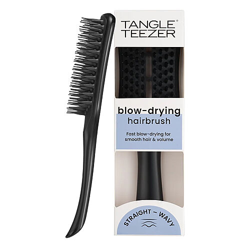 Tangle Teezer The Ultimate Blow Dry Jet Black Tüm Saç tipleri için Saç Şekillendirici Fön Fırçası-Tarak - Tangle Teezer