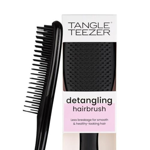 Tangle Teezer The Ultimate Detangler Black Eletriklenme Önleyici Saç Fırçası-Tarak - Düz ve Kıvırcık Saçlar - 4