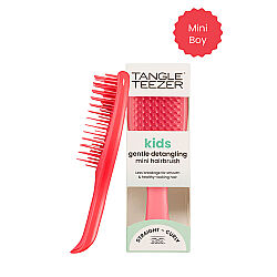 Tangle Teezer The Ultimate Detangler Kids Pink Punch Mini Boy Düğüm açıcı Saç Fırçası-Tarak - Düz ve Kıvırcık Saçlar - 2