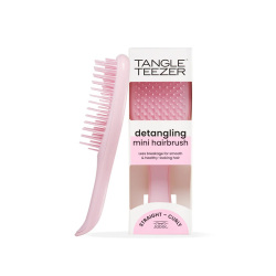 Tangle Teezer The Ultimate Detangler Millennial Pink Mini Boy Düz ve Kıvırcık Saçlar için Saç Fırçası-Tarak - 1