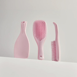 Tangle Teezer The Ultimate Detangler Millennial Pink Mini Boy Düz ve Kıvırcık Saçlar için Saç Fırçası-Tarak - 3