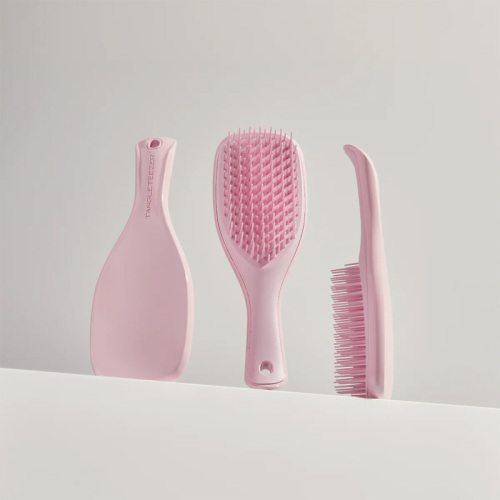 Tangle Teezer The Ultimate Detangler Millennial Pink Mini Boy Düz ve Kıvırcık Saçlar için Saç Fırçası-Tarak - 3