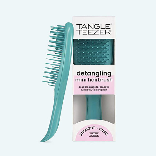 Tangle Teezer The Ultimate Detangler Mini Hairbrush Tarak - Turkuaz - Tangle Teezer (1)