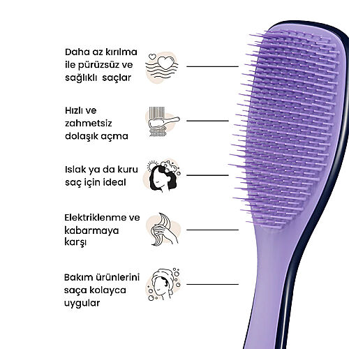 Tangle Teezer Zodiac The Ultimate Detangler Virgo Saç Açıcı Tarak (Düz ve Kıvırcık Saçlar) - Başak Burcu - 5