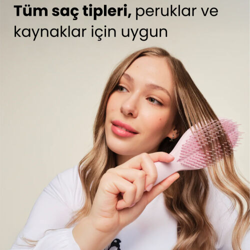 Tangle Teezer The Ultimate Styler Millenial Pink Tüm Saç Tipleri için Kuru Şekillendirme ve Hacim Etkili Tarak - 6