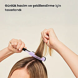 Tangle Teezer The Ultimate Volumizer Hacim veren Lila Saç ve Topuz Fırçası-Tarak - 4