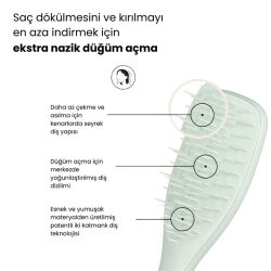 Tangle Teezer TUD - Extra Gentle - Eucalyptus Green - 3