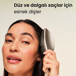Tangle Teezer Ultimate Detangler Chrome Champagne Gold Islak ve Kuru Düz ve Kıvırcık Saçlar için Saç Fırçası-Tarak - 5