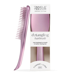 Tangle Teezer Ultimate Detangler Chrome Mauve Copper Islak ve Kuru Düz ve Kıvırcık Saçlar için Saç Fırçası-Tarak - 1