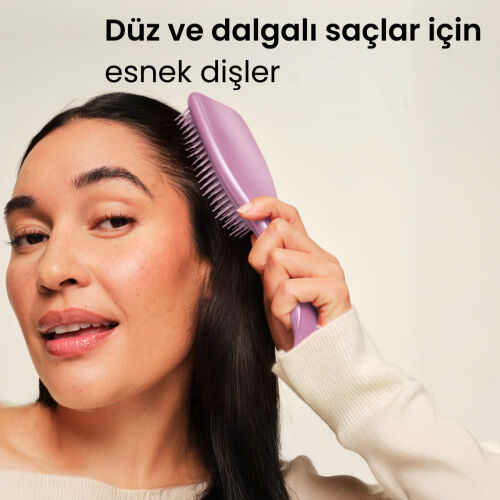 Tangle Teezer Ultimate Detangler Chrome Mauve Copper Islak ve Kuru Düz ve Kıvırcık Saçlar için Saç Fırçası-Tarak - 5