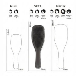 Tangle Teezer Ultimate Detangler - Chrome - Midnight Silver - 5