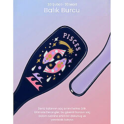 Tangle Teezer Zodiac The Ultimate Detangler Pisces Saç Açıcı Tarak (Düz ve Kıvırcık Saçlar) - Balık Burcu - 9