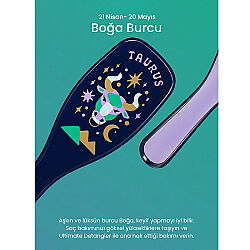 Tangle Teezer Zodiac The Ultimate Detangler Taurus Saç Açıcı Tarak (Düz ve Kıvırcık Saçlar) - Boğa Burcu - 9