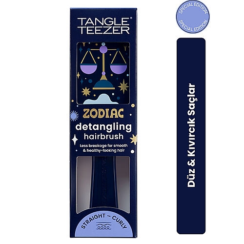 Tangle Teezer Zodiac The Ultimate Detangler Libra Saç Açıcı Tarak (Düz ve Kıvırcık Saçlar) - Terazi Burcu - 4