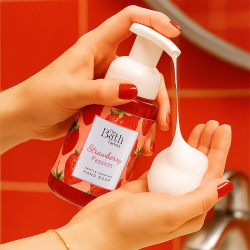 The Bath Factory Nemlendirici Köpük Sabun - Çilek 300 ml - 2