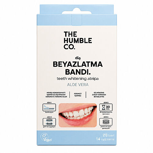 The Humble Co Diş Beyazlatma Bandı 28 Bant - Humble Brush