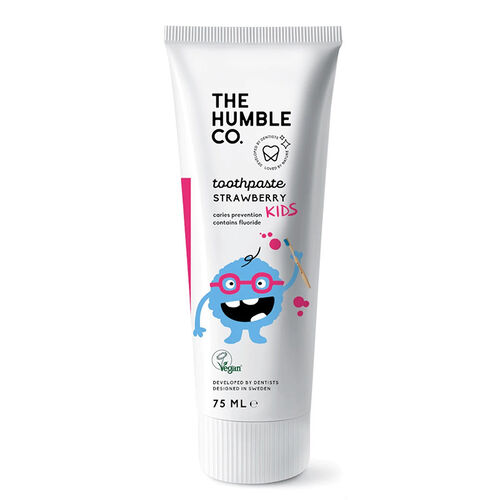 The Humble Co Natural Toothpaste Çilekli Diş Macunu 75 ml - Humble Brush