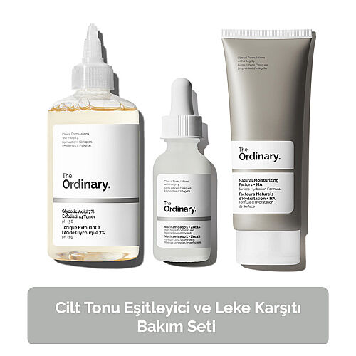The Ordinary Cilt Tonu Eşitleyici ve Leke Karşıtı Bakım SETİ - The Ordinary (1)