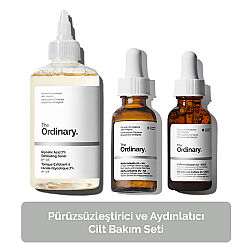 The Ordinary Pürüzsüzleştirici ve Aydınlatıcı Cilt Bakım SETİ - 2