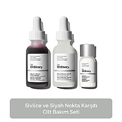 The Ordinary Sivilce ve Siyah Nokta Karşıtı Cilt Bakım SETİ - 2
