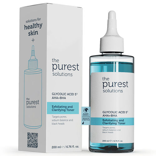 The Purest Solutions Exfoliating + Clarifying Toner 200 ml - The Purest Solutions (1)