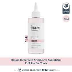 The Purest Solutions Hassas Ciltler İçin Arındırıcı ve Aydınlatıcı PHA Pembe Tonik 200 ml - 2