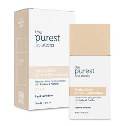 The Purest Solutions Hydra Glow Nemlendirici Serum Fondöten SPF50+ 30 ml - Açık-Orta Ton - 1