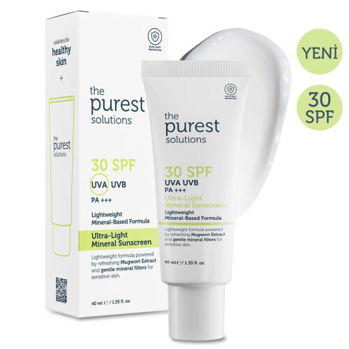The Purest Solutions Mineral Filtreli Güneş Koruyucu Krem SPF 30 40 ml - 2