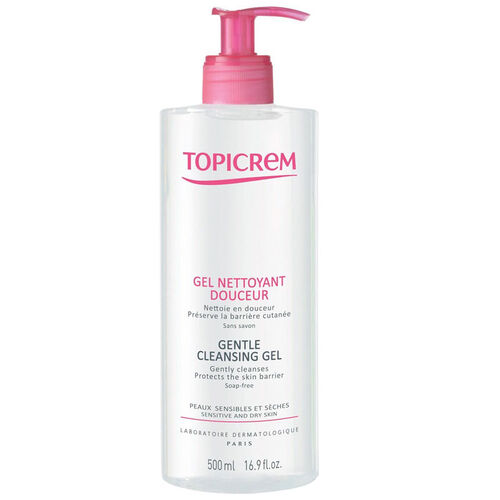 Topicrem Hassas ve Kuru Ciltlere Özel Temizleme Jeli 500 ml - Topicrem