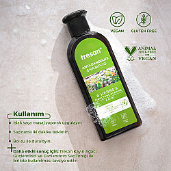 Tresan 6 Bitki Kepek Karşıtı Şampuan 300 ml - 5