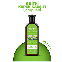 Tresan 6 Bitki Kepek Karşıtı Şampuan 300 ml - 2