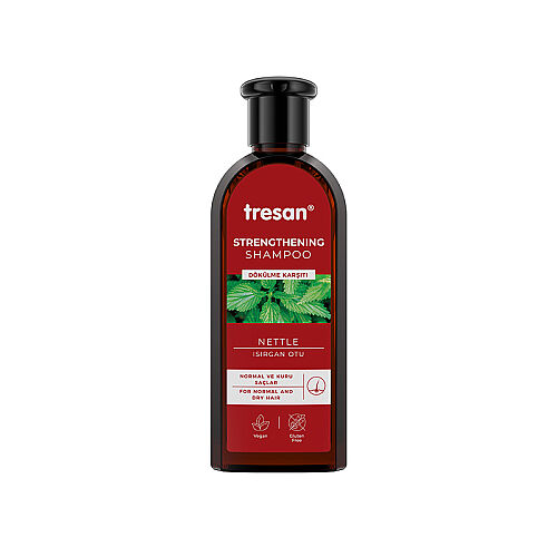 Tresan Normal ve Kuru Saçlar İçin Isırgan Otu Güçlendirici Bakım Şampuanı 300 ml - Tresan