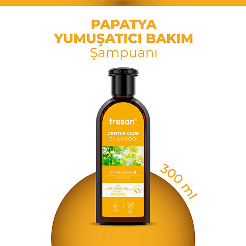 Tresan Papatya İçerikli Yumuşatıcı Bakım Şampuanı 300 ml - Tresan (1)