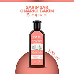 Tresan Sarımsak Özlü Bakım Şampuanı ( Kokusuz ) 300 ml - 2