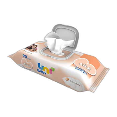 Uni Baby Aile Islak Havlu 90 Adet - Uni Baby (1)