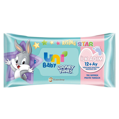 Uni Baby İlk Adım Islak Mendil 52 Yaprak - Uni Baby
